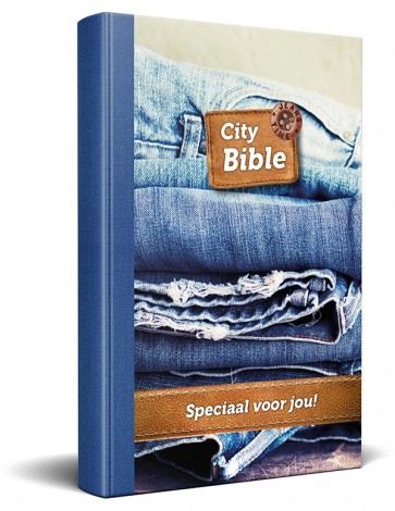 Dutch Bible Spijkerbroek Zachte Kaft HSV