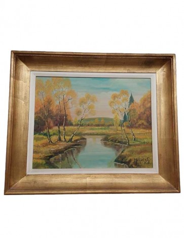 Painting Landscape 56x47cm